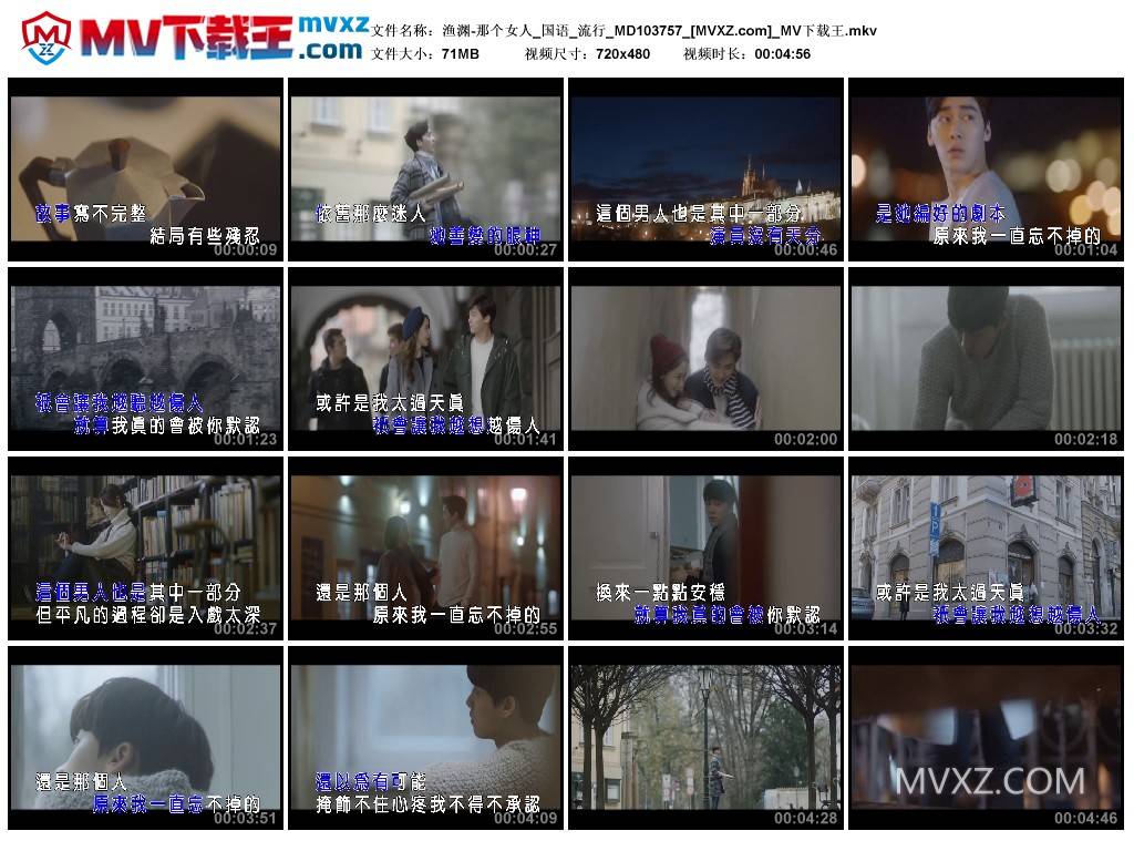 渔渊-那个女人_国语_流行_MD103757